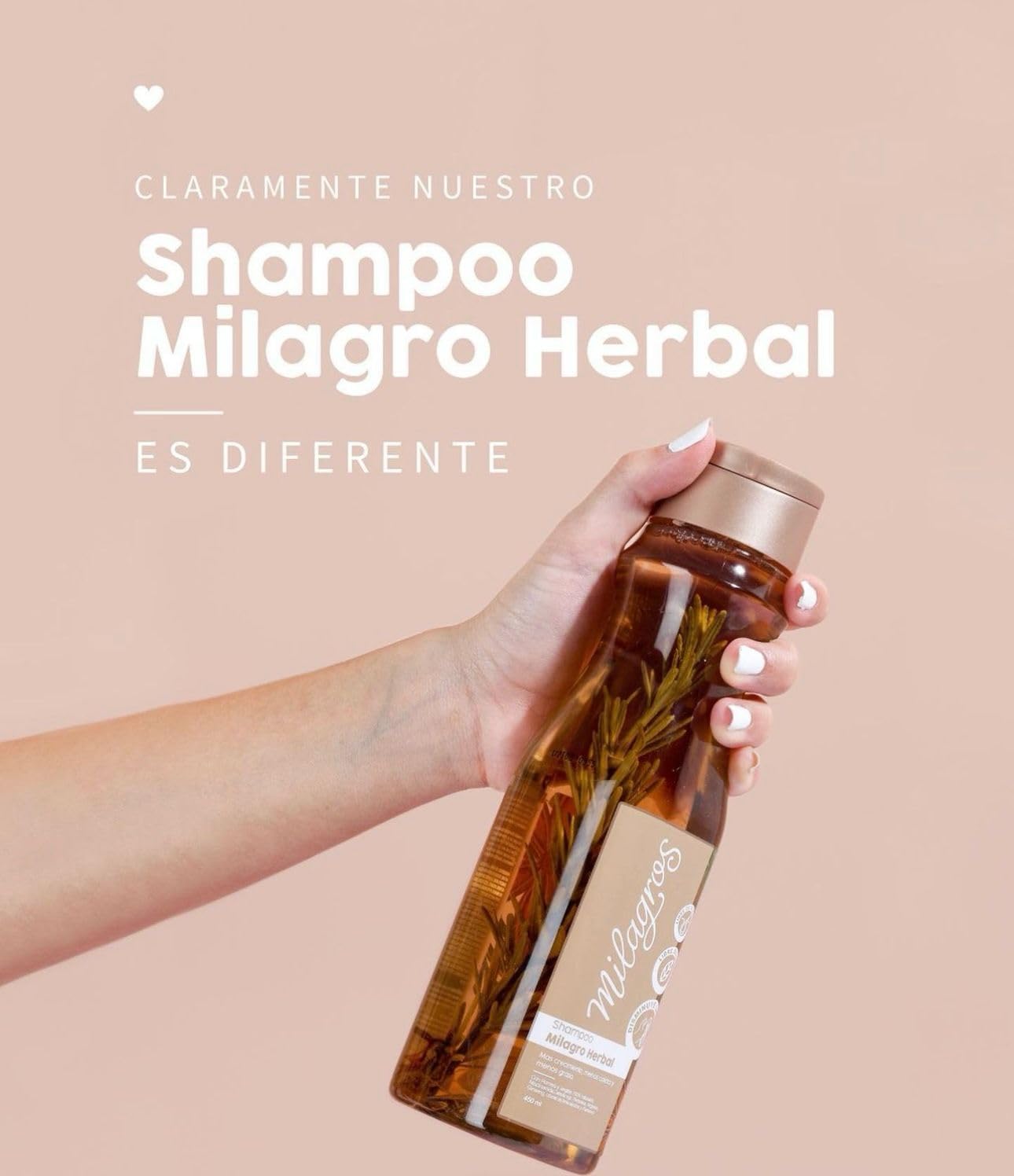 Milagros shampo herbal